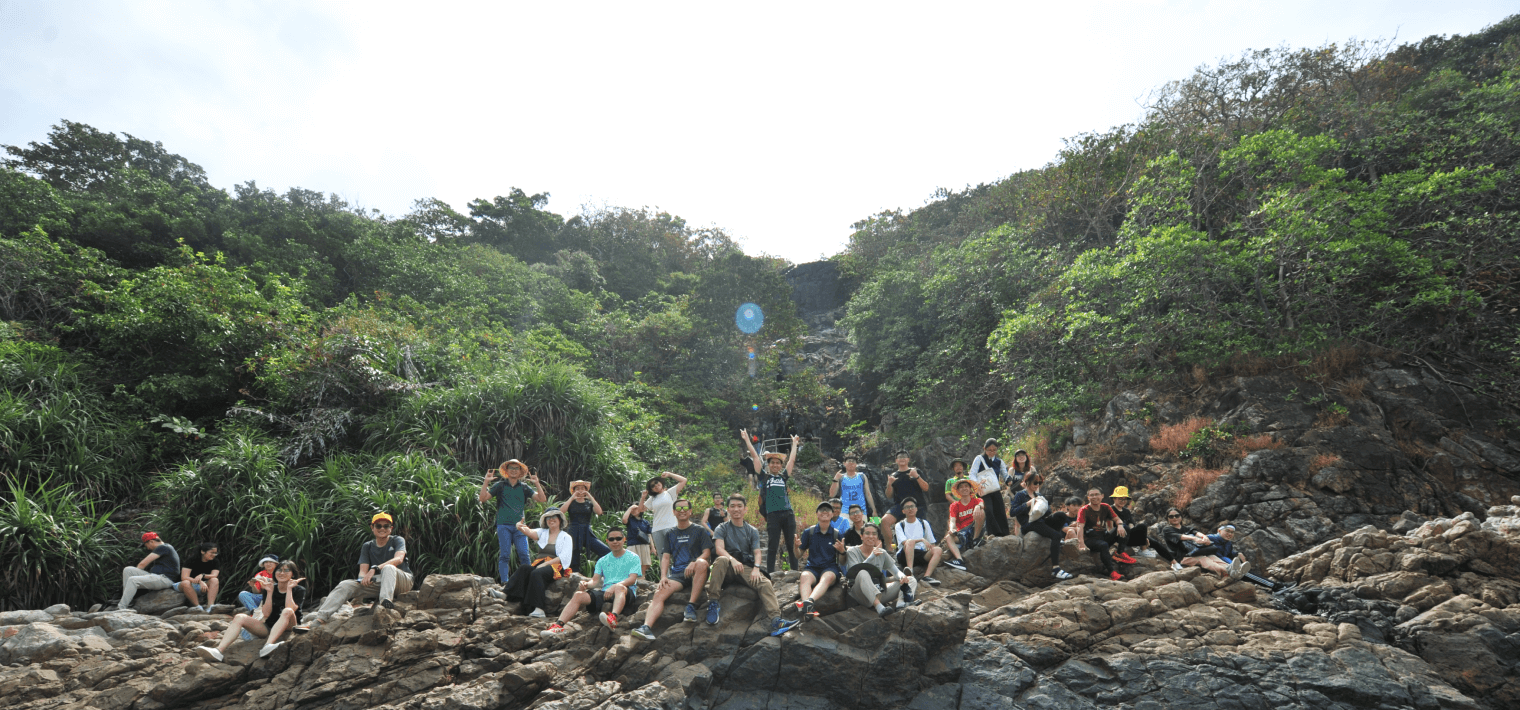 The Anduin Team hiking during our 2022 Retreat