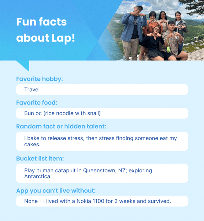 Fun facts about Lap Duong