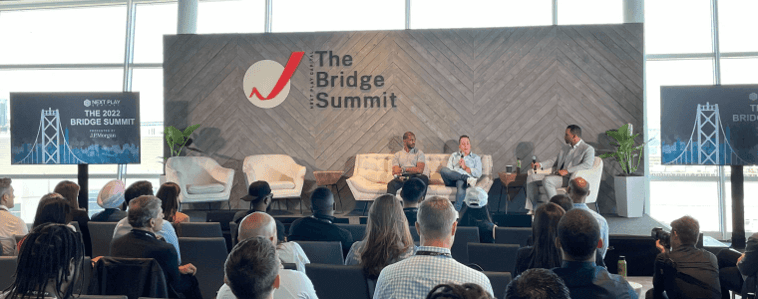 Panel discussion at Next Play Capital's 6th Annual Bridge Summit